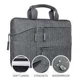 Water-Resistant Laptop Carrying Case with Pockets 13-14 inch