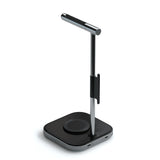 HEADPHONE STAND WITH WIRELESS CHARGER