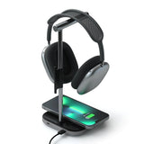 HEADPHONE STAND WITH WIRELESS CHARGER