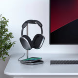 HEADPHONE STAND WITH WIRELESS CHARGER