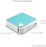 ViewSonic M1 Mini+ Ultra Portable LED Projector with Auto Keystone, Bluetooth JBL Speaker, HDMI, USB C, Stream Netflix with Dongle