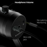 FIFINE K690 USB MIC WITH FOUR POLAR PATTERNS, GAIN DIALS, A LIVE MONITORING JACK & A MUTE BUTTON