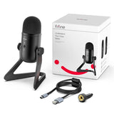 FIFINE K678 STUDIO USB MIC WITH A LIVE MONITORING