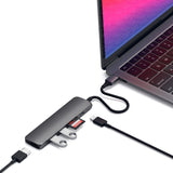 SLIM ALUMINUM TYPE-C MULTI-PORT ADAPTER V2
