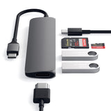SLIM ALUMINUM TYPE-C MULTI-PORT ADAPTER V2
