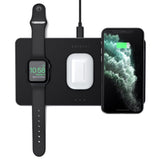 TRIO WIRELESS CHARGER WITH MAGNETIC PAD