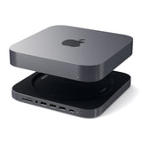 TYPE-C ALUMINUM STAND & HUB FOR MAC MINI