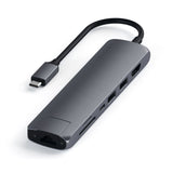 USB-C SLIM MULTI-PORT WITH ETHERNET ADAPTER