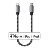 USB-C TO LIGHTNING CABLE - 10 INCHES