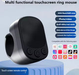 Wireless Bluetooth Ring Mouse Remote – Touch Control Mini Air Mouse for iOS & Android Phones/Tablet