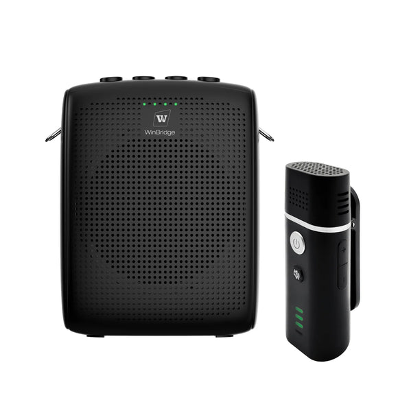 WinBridge WB006 Portable Voice Amplifier with Wireless Lavalier Mic