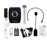 SHIDU S92A Wireless Voice Amplifier With Handheld Microphone