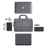 Water-Resistant Laptop Carrying Case with Pockets 13-14 inch