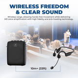 WinBridge WB007 Amplifier Wireless Mic Earhook