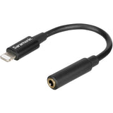 Saramonic SR-C2002 3.5mm TRRS Female to Lightning Adapter Cable for Audio to/from iPhone