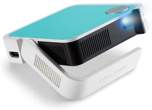 ViewSonic M1 Mini+ Ultra Portable LED Projector with Auto Keystone, Bluetooth JBL Speaker, HDMI, USB C, Stream Netflix with Dongle
