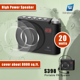 WinBridge S398 Voice Amplifier Portable Rechargeable Speaker