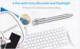 Multi-functional Pen With Voice Recorder and Flashlight