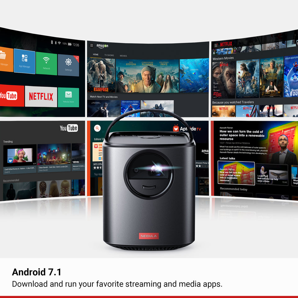 Nebula by Anker Mars II Pro 500 ANSI Lumen Portable Projector