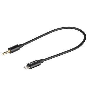 SR-C2000 3.5mm TRS Male to Lightning Cable 9" (22.86cm)