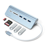 Satechi USB-C COMBO HUB FOR DESKTOP - Blue