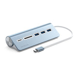 Satechi USB-C COMBO HUB FOR DESKTOP - Blue